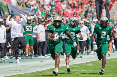Bulls return interception for touchdown against South Carolina State