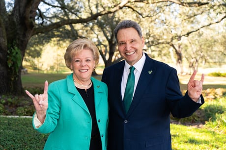 President Law with President-elect Limayem