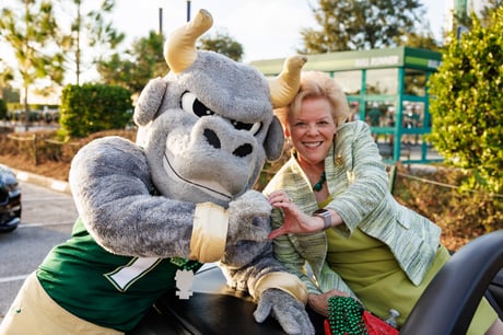 President Law with Rocky