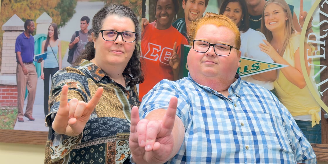 Sarah Marshall and Shawn Mallory