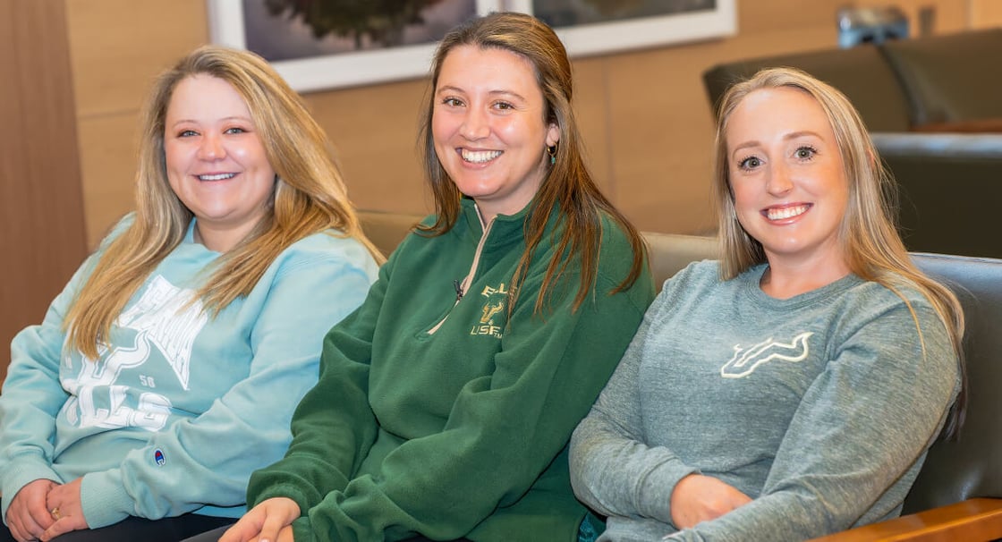 Alyson Perry, Lauren Iler and Kelsey Bare