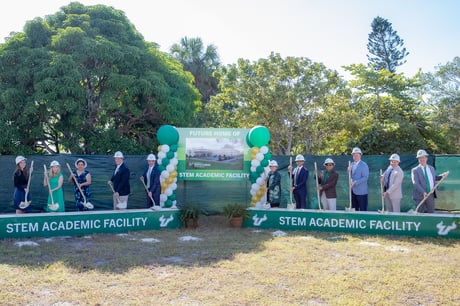 STEM academic facility groundbreaking