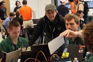 Members of USF's Cyberherd team