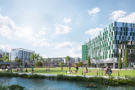 Fletcher District rendering