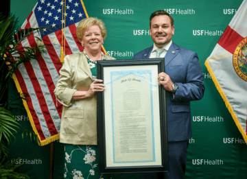 President Law with Rep. Adam Anderson